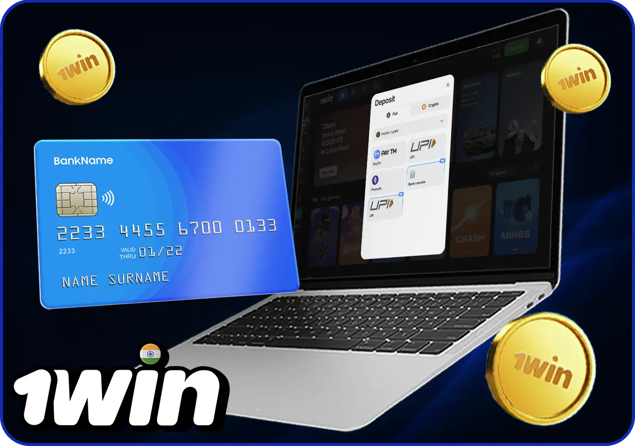 1win Deposit and Withdrawal Methods in India 2026